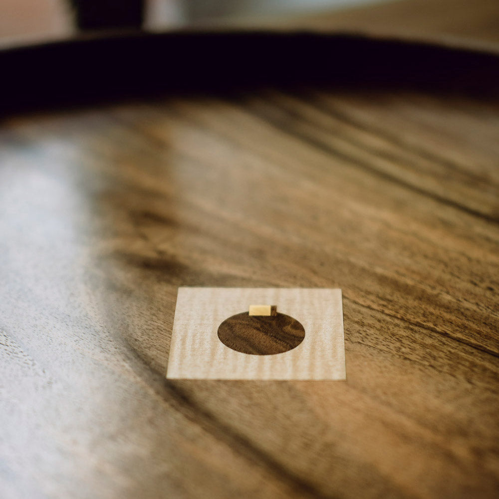 Holzschale Walnuss "Die aufgehende Sonne von Yucatán" 40x4cm Einzelstück