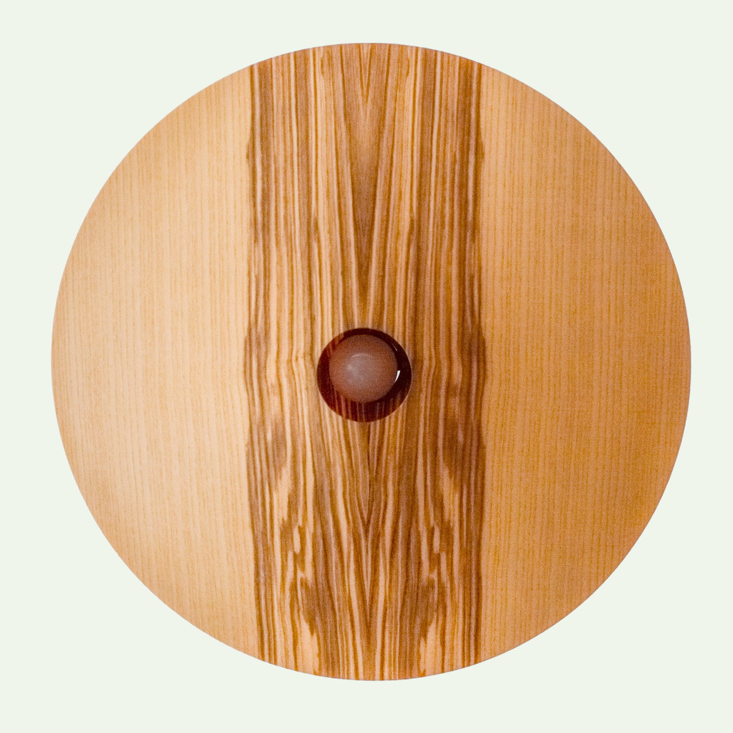 Orthogonale Untersicht auf die Hängeleuchte "Mittelkern" von Torsten Franke