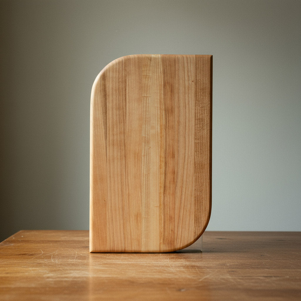 Schneidebrett Holz Groß Kirsche, Blattform