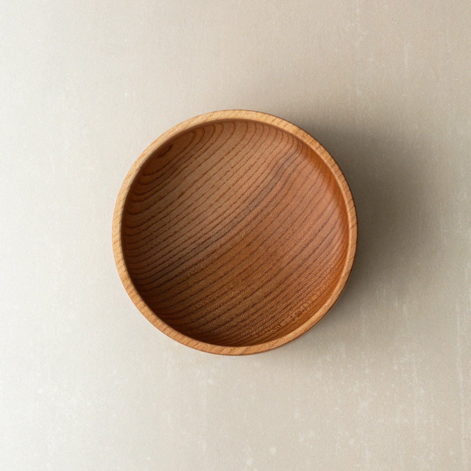 Holz Schale aus Ulmenholz / Rüster, handgedrechselt mit natürlichem Bienenwachs Finish ⌀ 11,5 cm