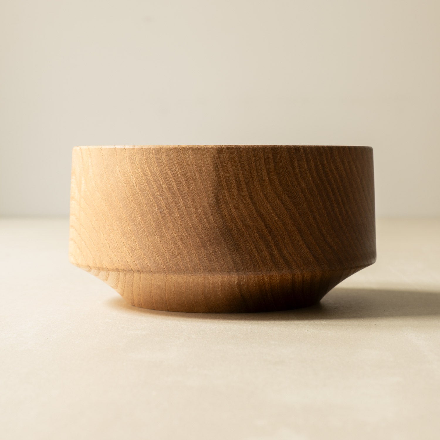 Holz Schale aus Ulmenholz / Rüster, handgedrechselt mit natürlichem Bienenwachs Finish ⌀ 11,5 cm