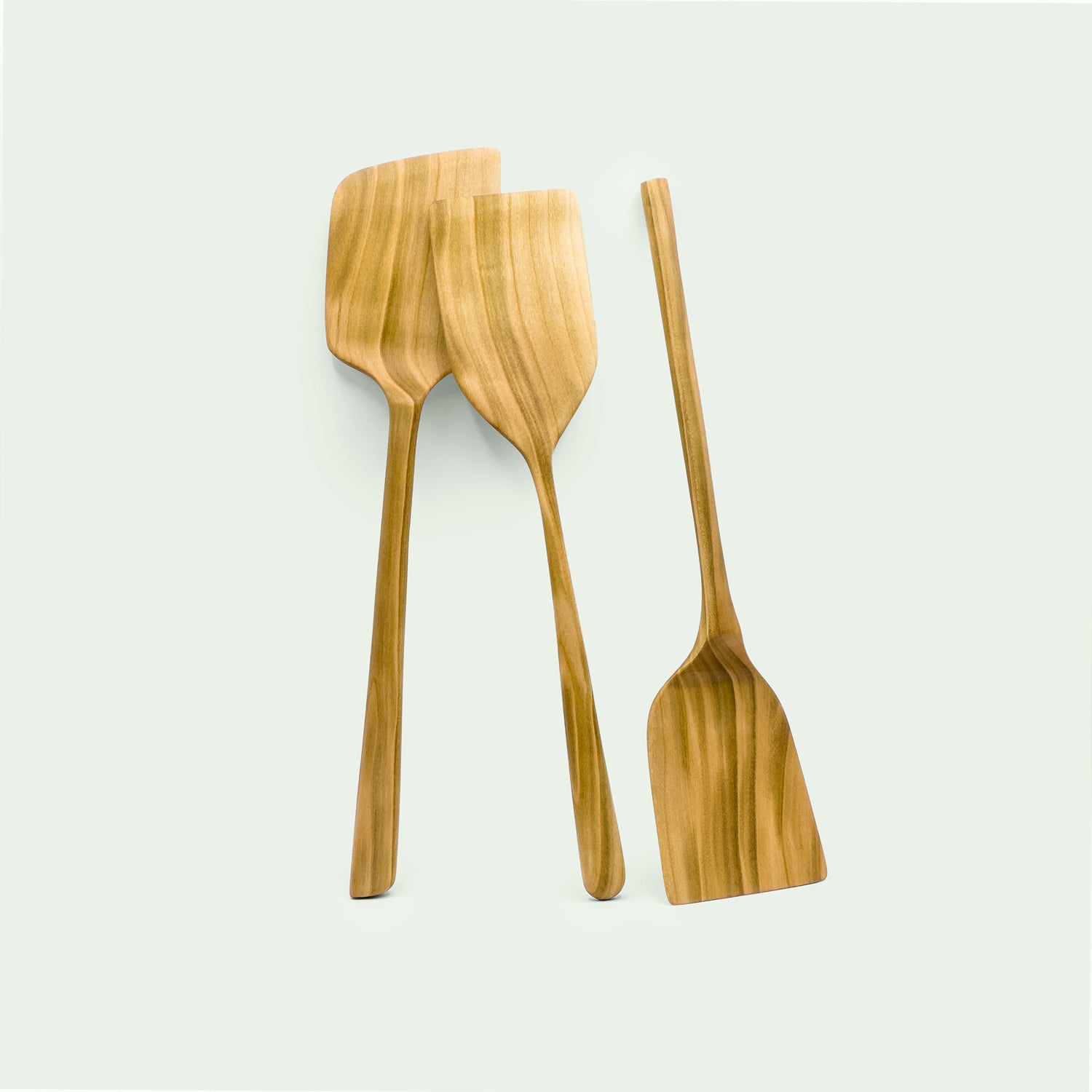 Pfannenwender Set gefertigt aus Kirsche, von der marke mimikry aus Leipzig