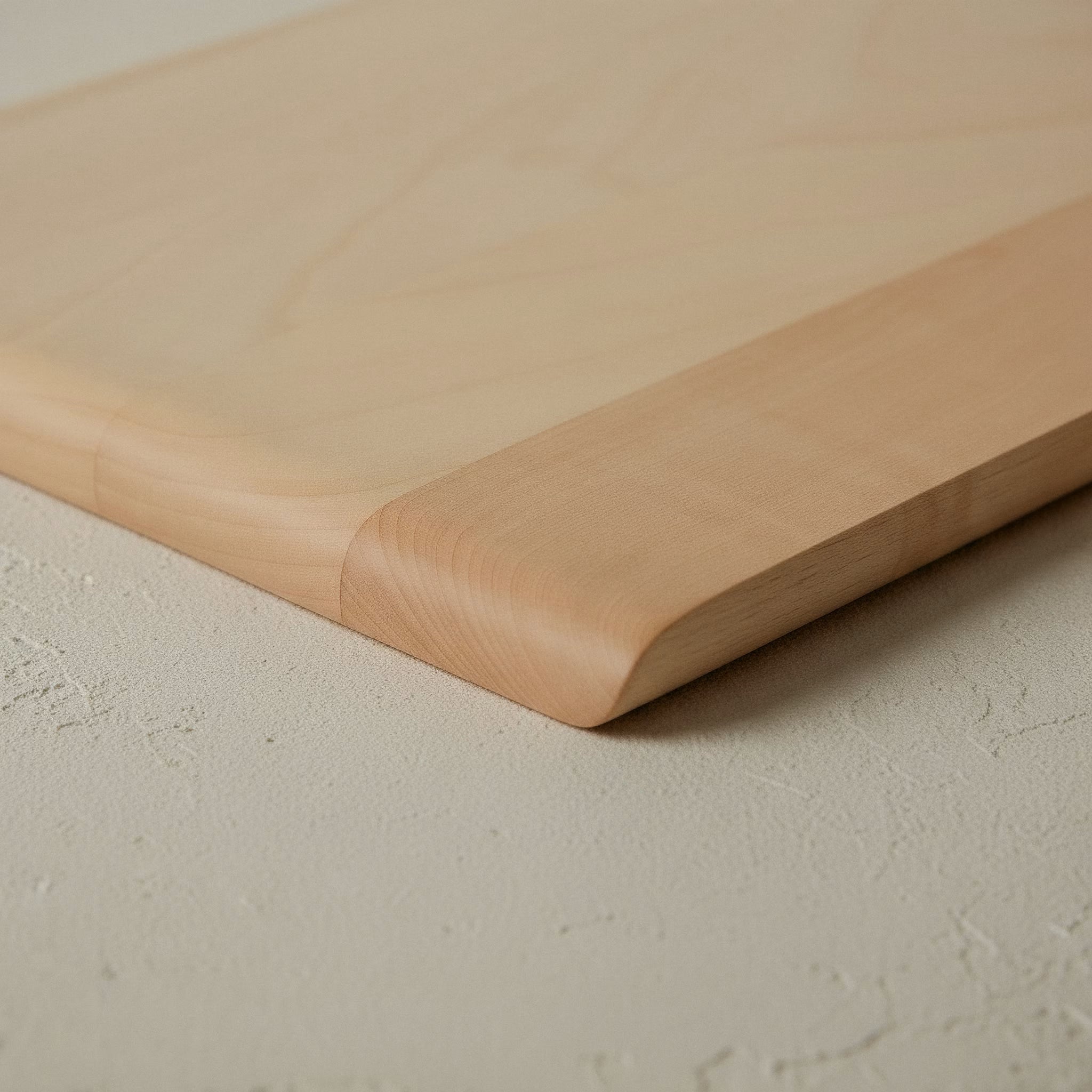 Kleines Frühstücksbrett Aruna aus Ahorn - Massivholz –Brotzeitbrettchen - Kuchenbrett 04