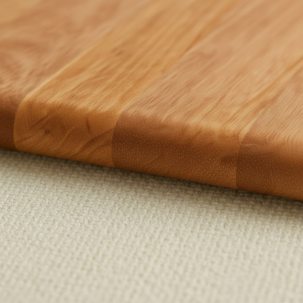 Großes Schneidebrett Holz Erle Tabula auf hellen Hintergrund 03