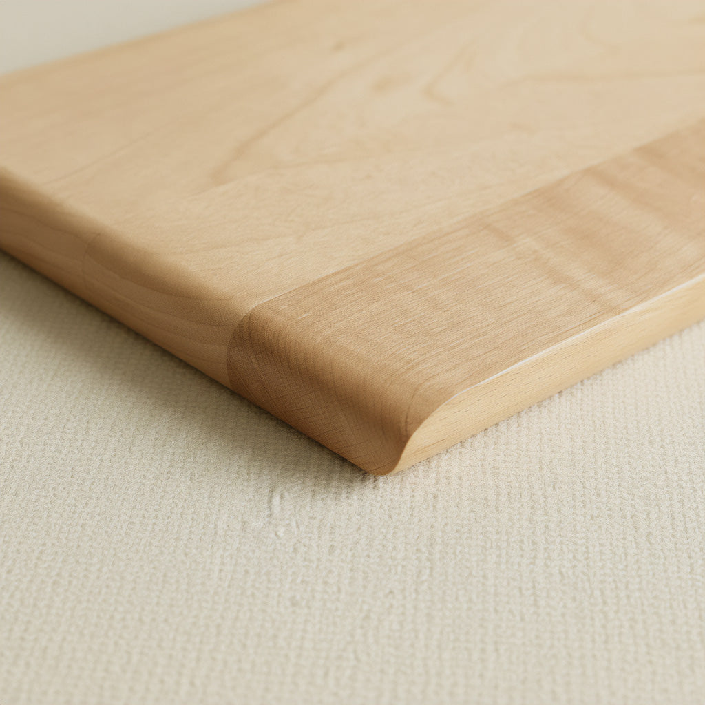 Kleines Frühstücksbrett Aruna aus Ahorn - Massivholz –Brotzeitbrettchen - Küchenbrett 06