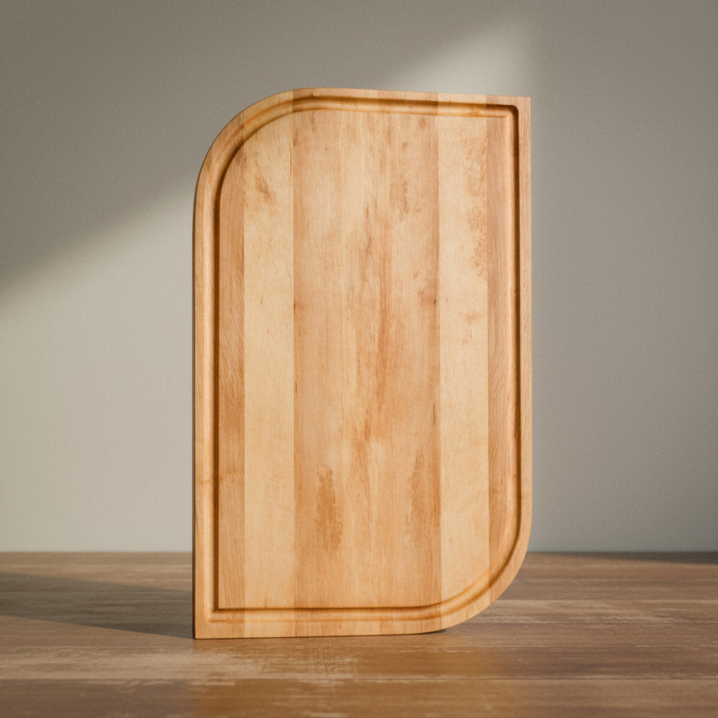 Schneidebrett Holz Groß Erle, Blattform