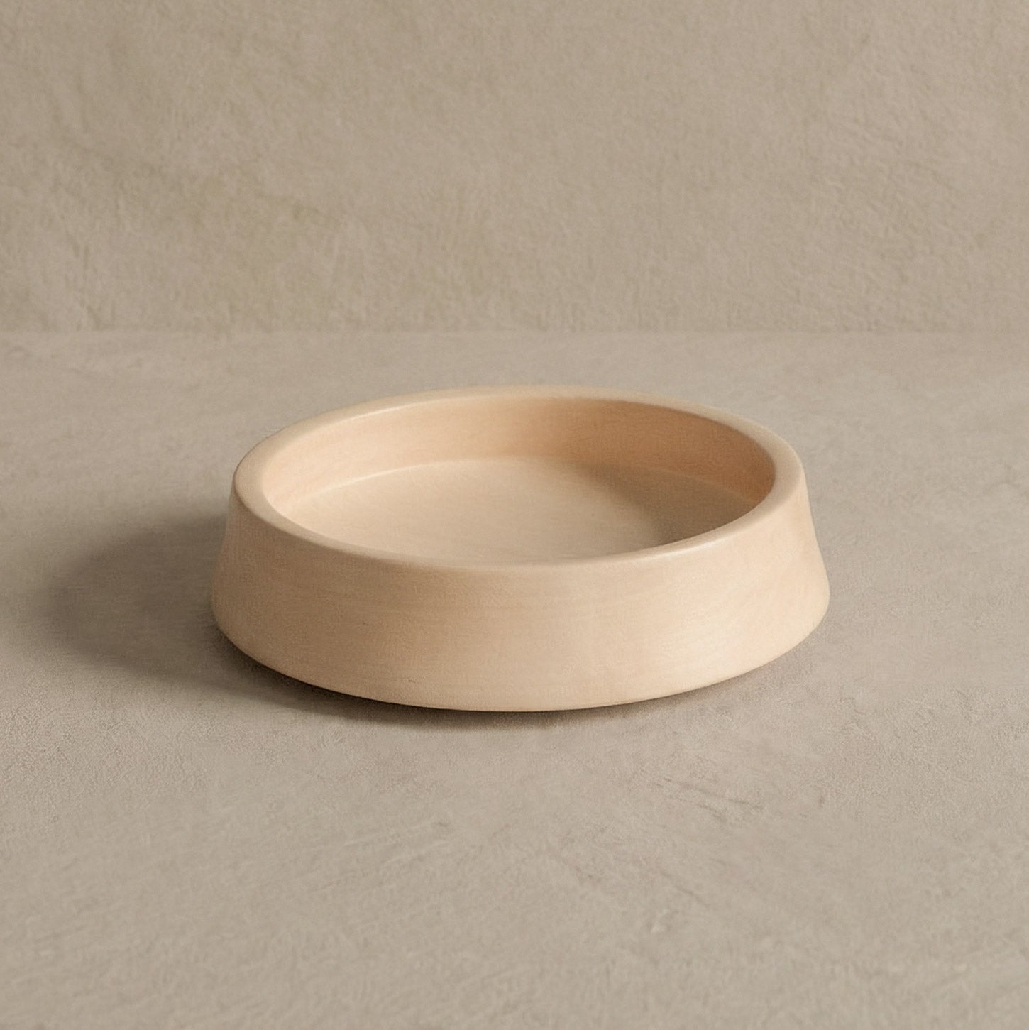 Holzschale aus Ahorn Acero – handgedrechselte, kleine Holzschale aus regionalem Ahornholz mit natürlichem Bienenwachs-Finish für Tisch & Alltag, ⌀ 15,5 cm